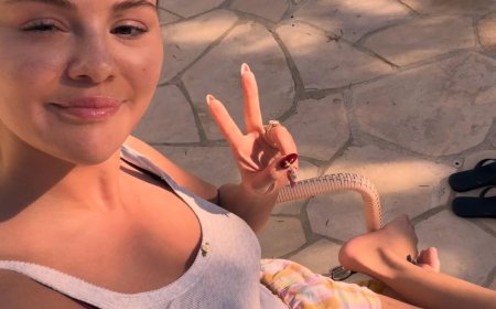 Selena Gomez Laughs Off a Comment About Shaving Her ‘Mustache’