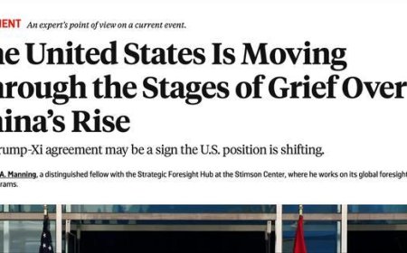 美媒称美对华态度正经历五个悲伤阶段，特朗普直接快进走完全程？