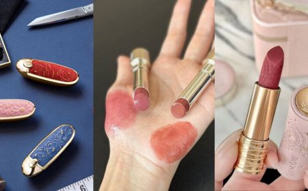 年底3大唇彩看到就想買！嬌蘭丹寧唇殼美如藝術品、RMK春季水光唇登場