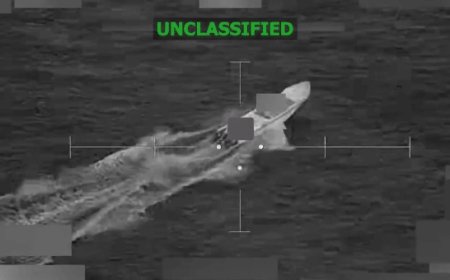 US military strikes narco-terrorist vessels in latest Eastern Pacific drug trafficking operation