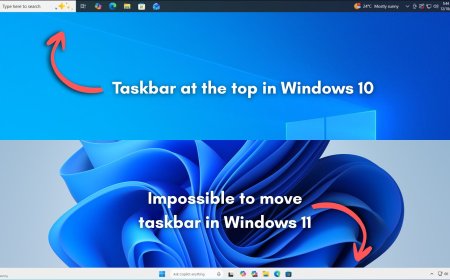 微软深度解释：为何 Windows 11 仍然不允许自由变换任务栏的位置?