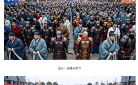 阿里千问：全员大会吃豆包图是 AI 生成的