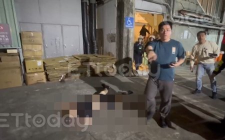 快訊／恐攻男「張文」墜樓亡！口吐鮮血躺地畫面曝　釀2死2命危5傷