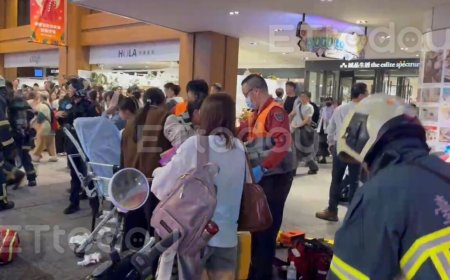 快訊／北車煙霧彈男「恐攻式砍人」已釀10傷！　中山站現場曝光