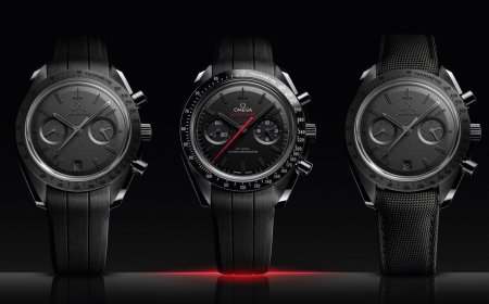 歐米茄月之暗面錶全面進化　紅指針、灰陶瓷款超夯