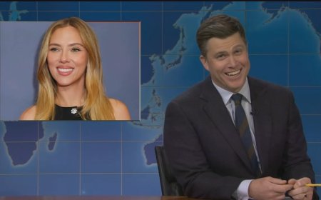 Michael Che Makes Colin Jost Insult Wife Scarlett Johansson in ‘SNL’ Joke Swap: ‘B—- You Having a Hot Flash’