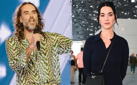 Russell Brand publicly disapproves of ex-wife Katy Perry dating Justin Trudeau at Phoenix event