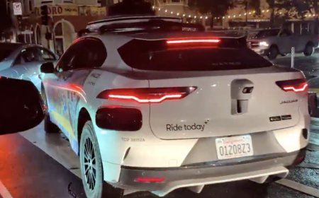 旧金山市区停电 大量Waymo自动驾驶出租车堵死交通