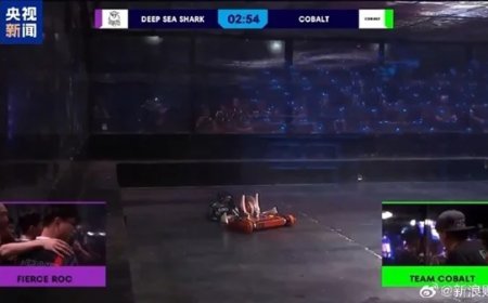 力压15支顶级强队 中国机器人在格斗机器人大赛中夺冠