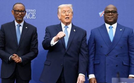 特朗普称赞刚果民主共和国和卢旺达最终敲定和平协议是“世界伟大的一天”