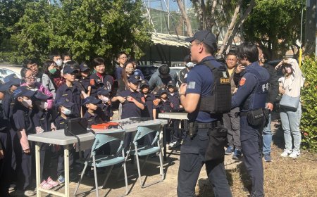 學童遇持刀隨機殺人怎麼辦　霧峰警：不說話、趕快跑