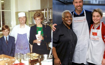 威廉承襲黛安娜王妃善心　帶長子為街友備餐