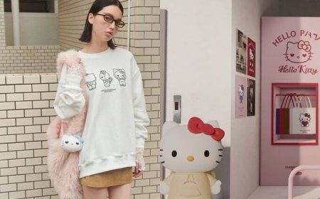 愛心眼HELLO KITTY聯名可愛到尖叫　近100公分高巨型公仔必打卡