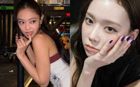 2025女團同款美甲範本！Jennie酒紅法式超性感、Winter藍色系出鏡率最高
