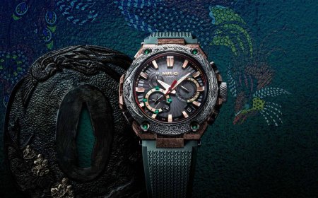 G-SHOCK 20萬鳳凰錶滿滿精緻細節 　金屬工藝大師手工雕鑿