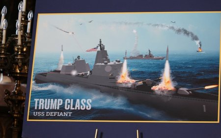 Trump unveils ‘Golden Fleet’ of Navy battleships, touts them as ‘more powerful than any' ever built