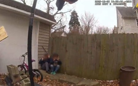 Ohio kids as young as 8 steal car, lead police on chase crash into home, worried about Santa, presents: police