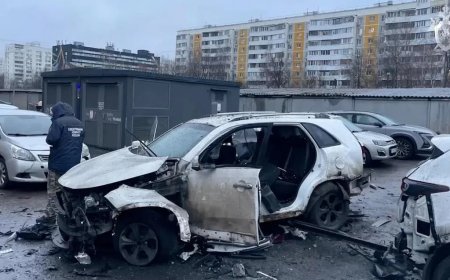 俄作战训练负责人萨尔瓦罗夫 在汽车爆炸中遇袭身亡