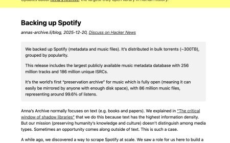 流媒体平台 Spotify 数据遭窃，约 300TB 音乐文件流出