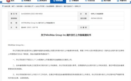 MiniMax 港股 IPO 获中国证监会备案，与智谱角逐“AI 大模型第一股”