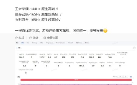 消息称一加 Turbo 新机支持《王者荣耀》144Hz 原生高帧等