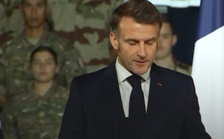 馬克宏公布法國啟動建造新航母　2038年取代「戴高樂號」