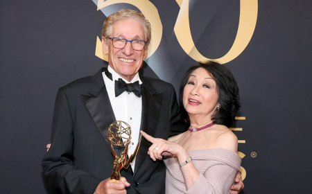 Maury Povich breaks with wife Connie Chung over new CBS News leadership, takes 'wait and see' approach