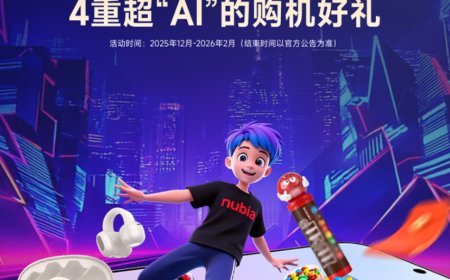 努比亚先尝甜豆 AI 包现身京东，支持下一代 AI 手机尝鲜试用、优先购买等