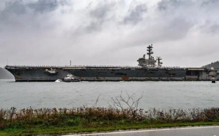 53岁“尼米兹”号航母破烂不堪、面临拆解，美军航母总数降至10艘