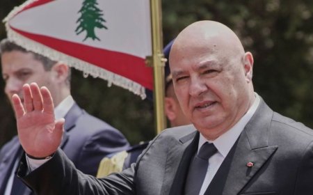 奥恩承诺让黎巴嫩远离战争，以色列袭击赫尔梅尔