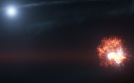 距地球 25 光年：4.4 亿岁“宇宙婴儿”狂暴成长，再现小行星史诗级碰撞