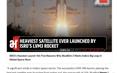 印度火箭成功发射“迄今最重”载荷：将 6100kg 美国通信卫星送入轨道