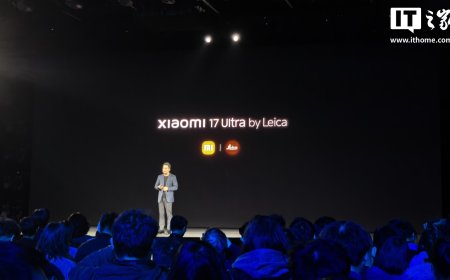 7999 元起小米 17 Ultra 徕卡版手机发布：“可乐标”搭配大师变焦环