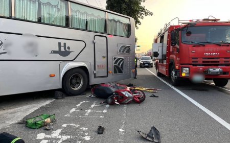 接駁車輾斃騎士真相逆轉！女路邊起步擦撞害慘死「躲百米外車上」