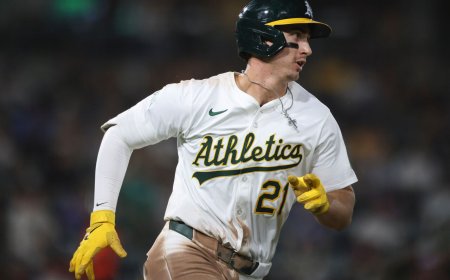 刷新隊史最大約！運動家7年8600萬美元綁定24歲重砲新星