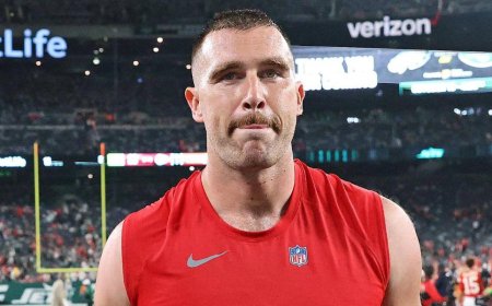 Travis Kelce Allegedly Has His Sights Set On Hollywood Post-NFL: 'He’s A Natural On Television'