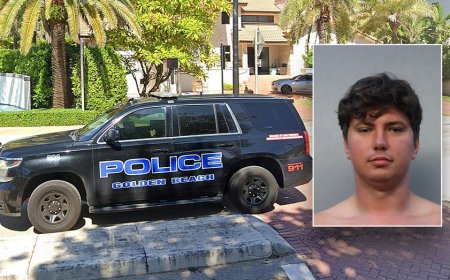 Nude burglar arrested on Christmas night after allegedly breaking into two luxury Florida homes