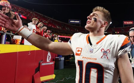 Broncos star Bo Nix explains childhood fear of dogs after moment with broadcaster