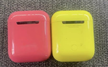 苹果曾测试多彩版初代AirPods充电盒 原型配色对应iPhone 5c