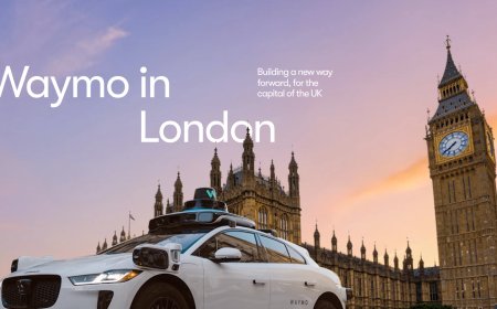 Waymo在伦敦测试自动驾驶出租车