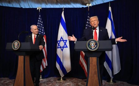 特朗普会晤内坦亚胡 警告或再袭击伊朗