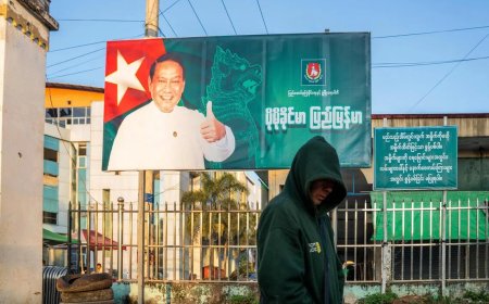 消息：亲缅甸军方政党在首阶段投票赢得多数席位