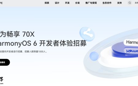 华为畅享 70X 手机开推 HarmonyOS 6.0.0.120 开发者版本，视觉、动效全新升级，实况窗居中展示等