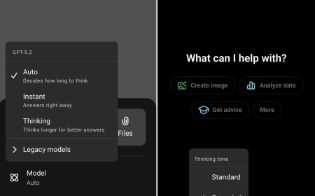 OpenAI 更新手机版 ChatGPT，现支持手动调节 AI“思考深度”