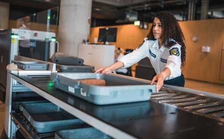 Viral video divides passengers about handling TSA security bins or not after screening