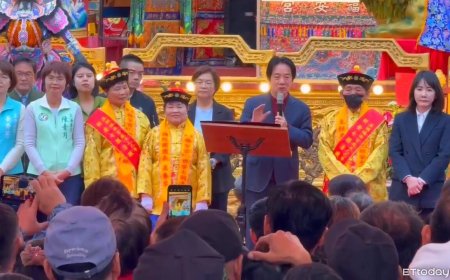 賴清德「祝福謝衣鳯能出線」　盼鄉親支持民進黨陳素月