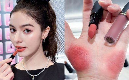 MEOVV成員ELLA御用色公開！柔霧妝感卻超絲滑　讓人越塗越上癮的雲霧唇膏