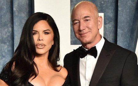 Jeff Bezos And Lauren Sanchez Roasted Over Appearance At Scantily Clad St. Barts Party: 'Too Old For This'