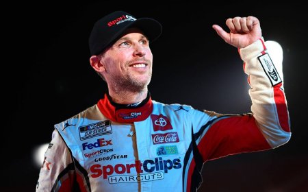 NASCAR mourns Denny Hamlin’s father, says he ‘sacrificed greatly’ for son’s career