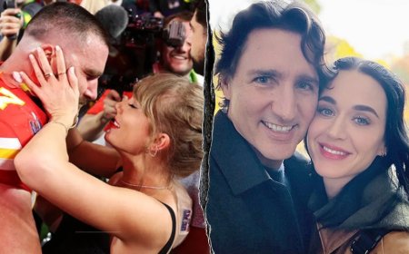 Taylor Swift's engagement, Katy Perry and Justin Trudeau romance cap a wild year for celebrity love